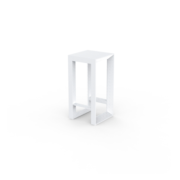 Table haute 111 - Frame Aluminium - Table haute 111-Frame Aluminium, taille petite, design épuré - Pacific Compagnie.