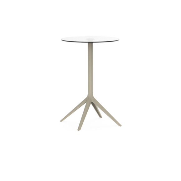 Table haute 111 - Mari-Sol - Table haute aluminium couleur moderne - Pacific Compagnie.