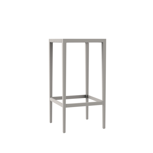 Table haute 111‑Spritz - contemporary bar height, fiberglass finish, multi‑color - Pacific Compagnie.