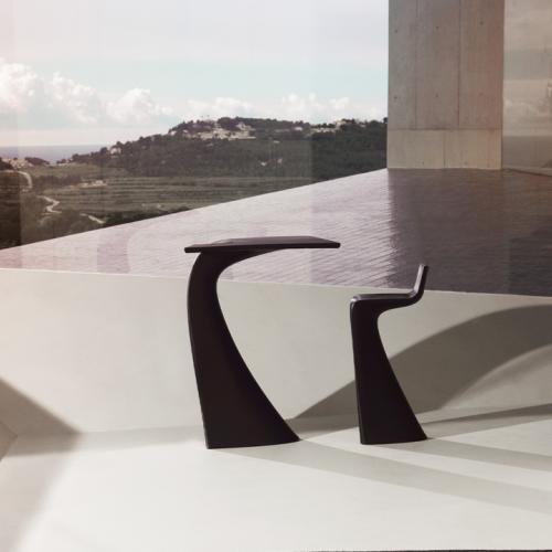 Table haute 111 - Wing – couleur vive pour extérieur – Pacific Compagnie.