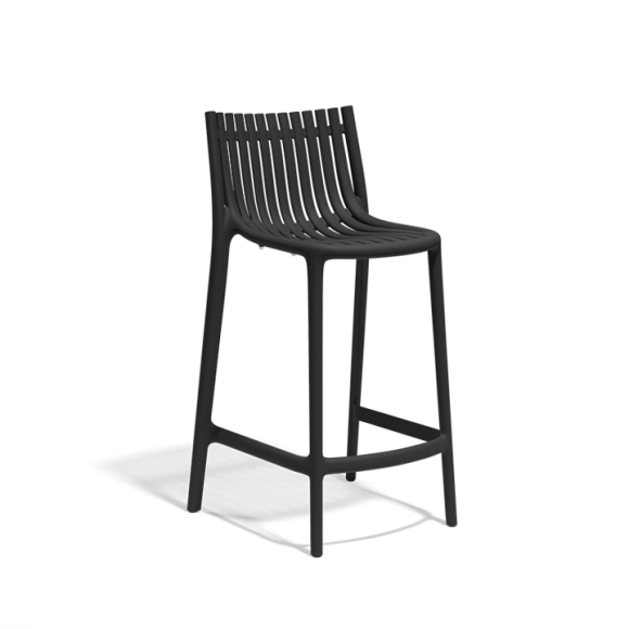 Tabouret de bar 111 - Ibiza – modern fiberglass seat, low‑profile design – Pacific Compagnie.