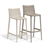 Tabouret de bar 111 - Ibiza – versatile bar stool, high‑rise option available – Pacific Compagnie.