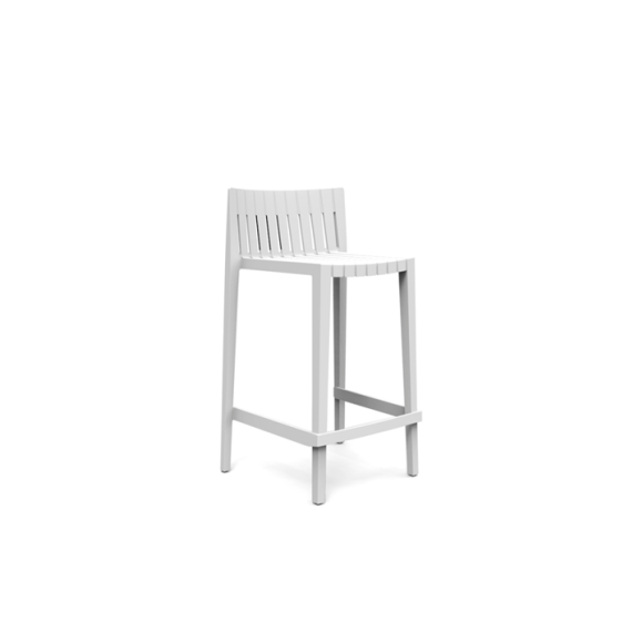 Tabouret de bar 111‑Spritz - sleek polypropylene bar stool, vibrant colors - Pacific Compagnie.