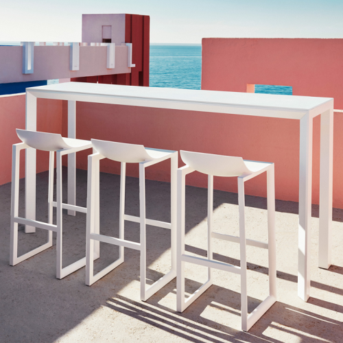 Tabouret 111 - Wall-Street – modern fiberglass seat, compact design – Pacific Compagnie.