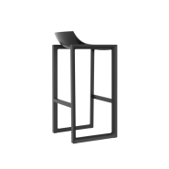 Tabouret 111 - Wall-Street – contemporary round stool, durable finish – Pacific Compagnie.