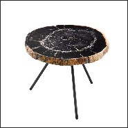 Table basse 24 - Petrified Clear | Coffee Table 24- Petrified Dark Set of 3 - Petrified Style - Pacific Compagnie.
