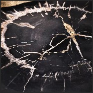 Table basse 24 - Petrified Clear | Coffee Table 24- Petrified Dark Set of 3 - Table basse 24 - Pacific Compagnie.