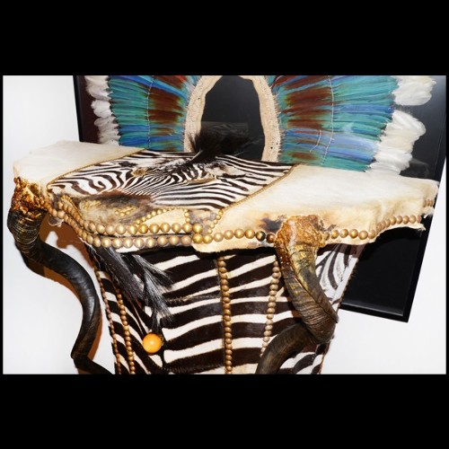 Chest of drawers Zebra Head