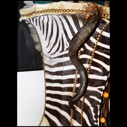 Commode 12 - Zebra Head - Zèbre - Pacific Compagnie.