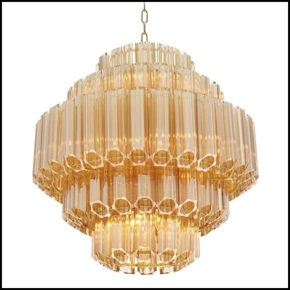 Lustre 24 - Vittoria S | Chandelier 24- Vittoria S - Elegant Lighting - Pacific Compagnie.