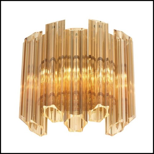 Applique 24 - Vittoria | Wall Lamp 24- Vittoria Gold - Wall Decor - Pacific Compagnie.