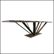 Table à manger161 - Elm Wood&Resin - Design - Pacific Compagnie.