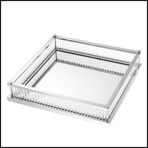 Plateau 24 - Cora square | Tray 24 - Cora Square table decor - Pacific Compagnie.