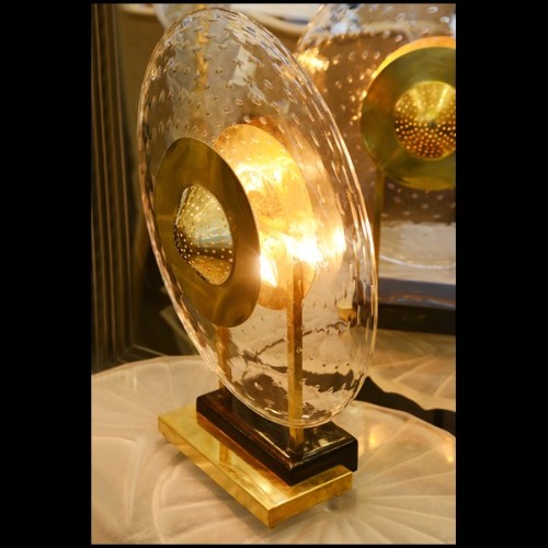 Lampe PC- Discus Art Deco