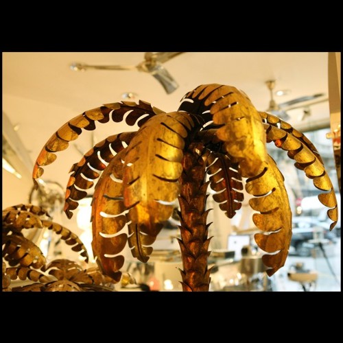 Lampe PC - Gilded Palmer - Moderne - Pacific Compagnie.