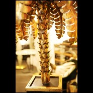 Lampe PC - Gilded Palmer - Design - Pacific Compagnie.