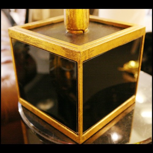 Lampe PC - Gilded Palmer - Chevet - Pacific Compagnie.