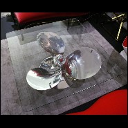 Table basse PC - Navy Boat Patrol - Ambiance bord de mer - Pacific Compagnie.