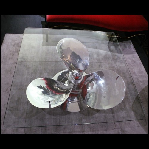 Table basse PC - Navy Boat Patrol - Pièce unique - Pacific Compagnie.