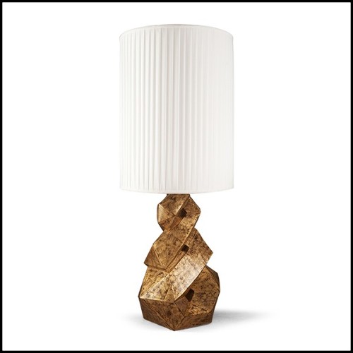 Lampe 119 - Midus - Finition dorée - Pacific Compagnie.