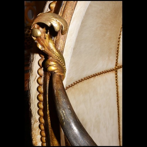 Double Sofa PC - Grand Zebra - Peau de zèbre - Pacific Compagnie.