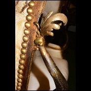 Double Sofa PC - Grand Zebra - Peau de buffle - Pacific Compagnie.