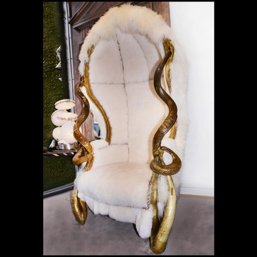 Fauteuil PC - Pure Lamb Prince - Fabrication artisanale - Pacific Compagnie.