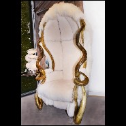 Fauteuil PC - Pure Lamb Prince - Fabrication artisanale - Pacific Compagnie.