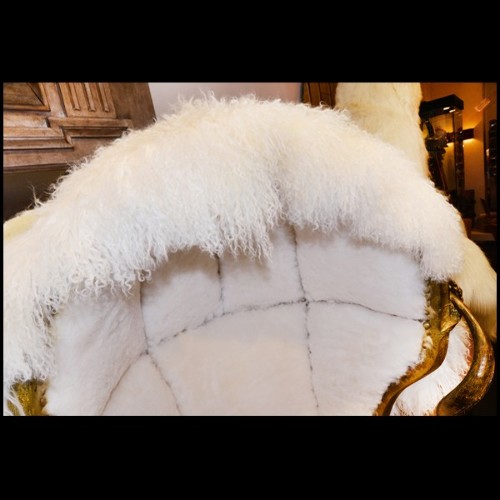 Fauteuil PC - Pure Lamb Prince - Toucher doux - Pacific Compagnie.