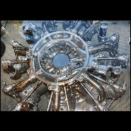 Table Basse PC - Continental R-670 - Meuble aviation - Pacific Compagnie.