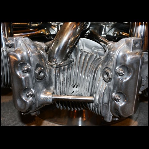 Table Basse PC - Continental R-670 - Moteur avion - Pacific Compagnie.