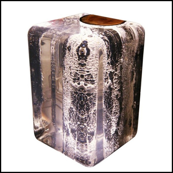 Side Table Burnt Trunk