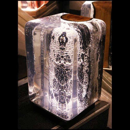 Bout de Canapé PC - Burnt Trunk - Tronc design - Pacific Compagnie.