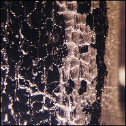 Bout de Canapé PC - Burnt Trunk - Verre acrylique - Pacific Compagnie.