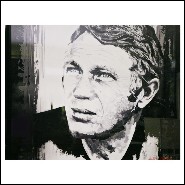 Photographie PC - Steve Mc Queen - Mc Queen auto - Pacific Compagnie.