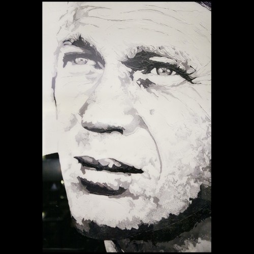 Photographie PC - Steve Mc Queen - Célébrité auto - Pacific Compagnie.