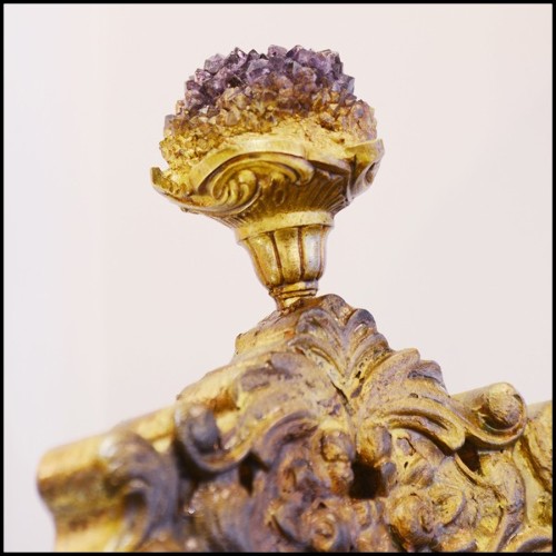 Fauteuil PC - Croco Black King - Peau alligator noir - Pacific Compagnie.