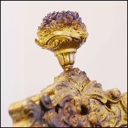 Fauteuil PC - Croco Black King - Peau alligator noir - Pacific Compagnie.