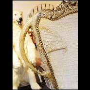 Fauteuil PC - Croco White King - Confort exceptionnel - Pacific Compagnie.