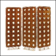 Paravent 157 - Golded Rings - Agencement intérieur - Pacific Compagnie.