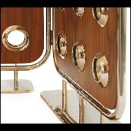 Paravent 157 - Golded Rings - Style original - Pacific Compagnie.