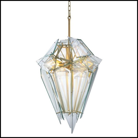 Lustre 24 - Shard - Création unique - Pacific Compagnie.