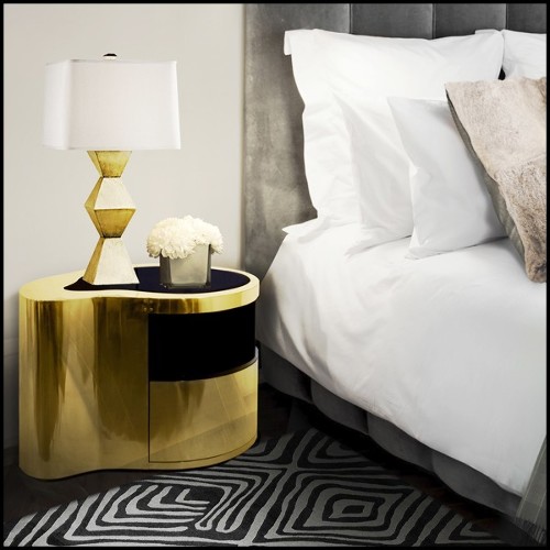 Chevet 145 - Curvy - Rangement chambre - Pacific Compagnie.