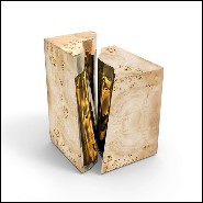 Table d'appoint 145 - Paradise - Acier inoxydable - Pacific Compagnie.