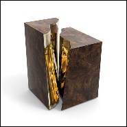 Table d'appoint 145 - Paradise - Laiton poli - Pacific Compagnie.