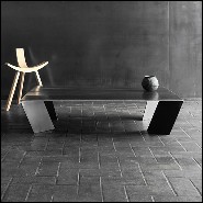 Table basse 147 - Raw Dark Steel - Design industriel - Pacific Compagnie.