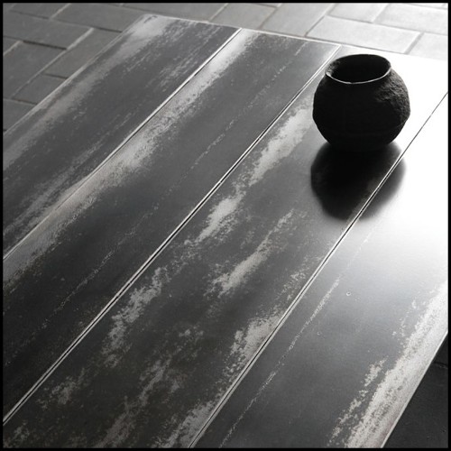 Coffee Table 147- Raw Dark Steel