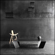 Table basse 147 - Raw Dark Steel - Style industriel - Pacific Compagnie.