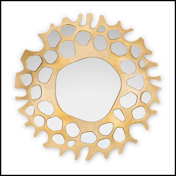 Miroir 155 - Gold Pearl - Finition perlée - Pacific Compagnie.