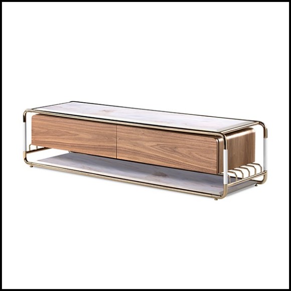 TV Sideboard Essential Home - Goldfinger